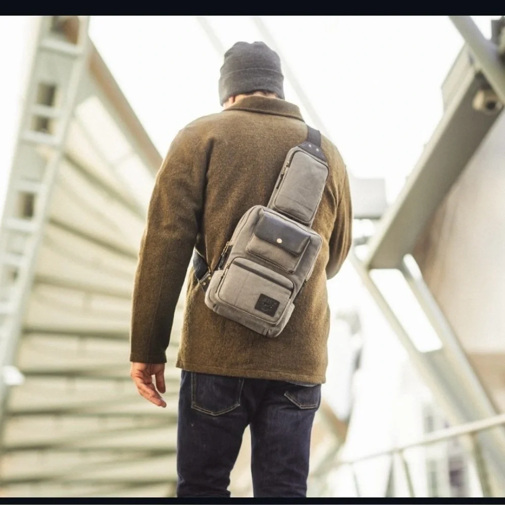 Will Leathergoods Commuter Sling Pack - Picture 2 of 16